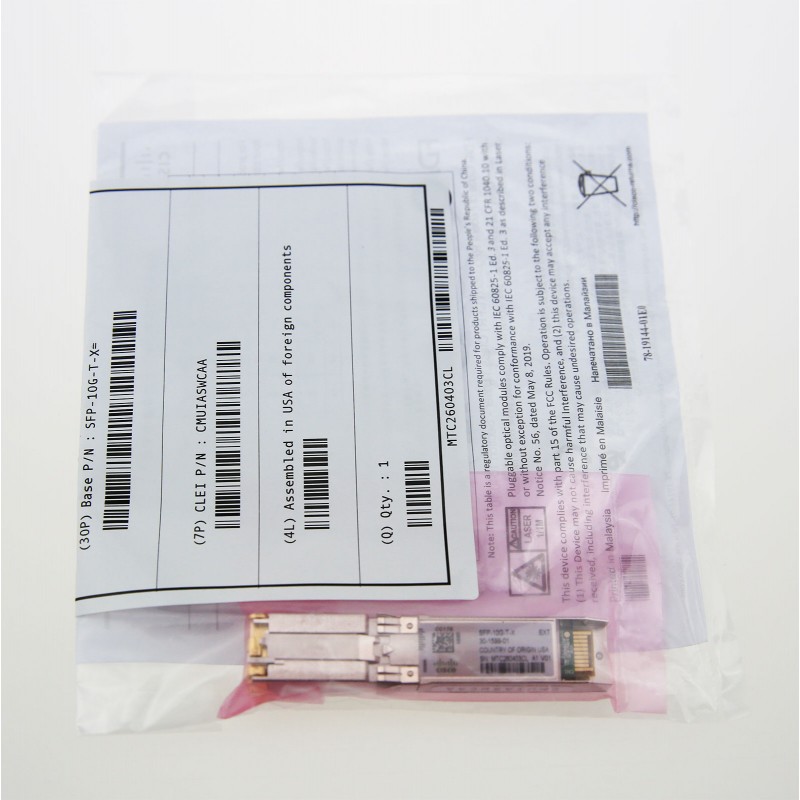 SFP-10G-T-X (Ch)